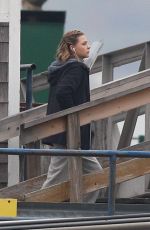CHLOE MORETZ Filming in East Boston 10/29/2020
