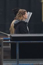 CHLOE MORETZ Filming in East Boston 10/29/2020