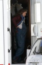 CHLOE MORETZ on the Set of Mother/android in Boston 10/08/2020