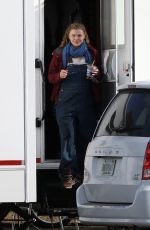 CHLOE MORETZ on the Set of Mother/android in Boston 10/08/2020