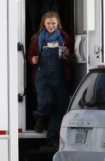 CHLOE MORETZ on the Set of Mother/android in Boston 10/08/2020