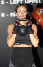 CHLOE SIMS in Tights at Boxgymfitness in Brentwood 10/29/2020