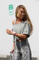 CHRISELL STAUSE at DWTS Studio in Los Angeles 10/07/2020