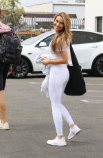CHRISHELL STAUSE Arrives at DWTS Studio in in Los Angeles 10/10/2020
