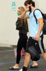 CHRISHELL STAUSE at Dancing with the Stars Rehersal in Loa Angeles 10/24/2020