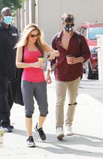 CHRISHELL STAUSE at DWTS Studio in Los Angeles 10/11/2020