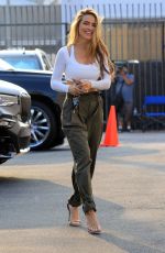 CHRISHELL STAUSE Leaves DWTS Studio in Los Angeles 10/09/2020