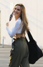 CHRISHELL STAUSE Leaves DWTS Studio in Los Angeles 10/09/2020