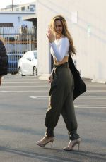 CHRISHELL STAUSE Leaves DWTS Studio in Los Angeles 10/09/2020