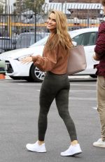 CHRISHELL STAUSE Leaves DWTS Studio in Los Angeles 10/23/2020