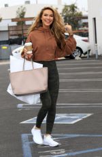 CHRISHELL STAUSE Leaves DWTS Studio in Los Angeles 10/23/2020