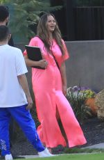 CHRISSY TEIGEN at a Pumpkin Farm in Los Angeles 10/25/2020