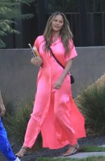 CHRISSY TEIGEN at a Pumpkin Farm in Los Angeles 10/25/2020