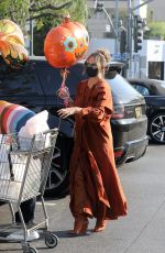CHRISSY TEIGEN Out Shopping at Bristol Farms in Los Angeles 10/15/2020