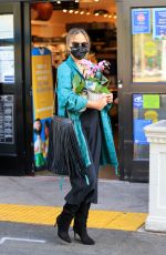 CHRISSY TEIGEN Out Shopping Flowers in West Hollywood 10/19/2020