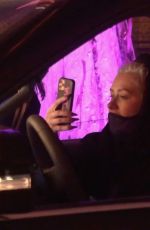 CHRISTINA AGUILERA Arrives at Haunt ‘O Ween LA in Canoga Park 10/09/2020