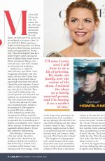 CLAIRE DANES in Fairlady Magazine, November 2020