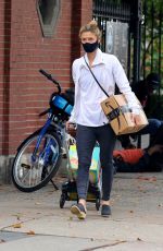 CLAIRE DANES Out and About in Nw York 10/22/2020