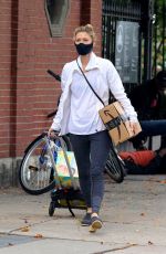 CLAIRE DANES Out and About in Nw York 10/22/2020