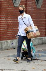 CLAIRE DANES Out and About in Nw York 10/22/2020