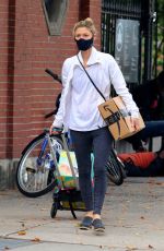 CLAIRE DANES Out and About in Nw York 10/22/2020