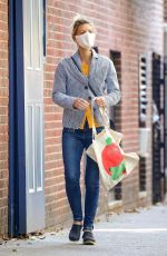 CLAIRE DANES Out Shopping in New York 10/14/2020