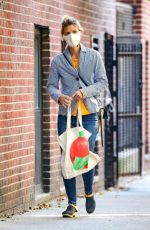 CLAIRE DANES Out Shopping in New York 10/14/2020
