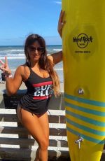 CLAUDIA ROMANI for American Clothing Brand Surf Broads at Hard Rock Hotel in Daytona Beach 10/25/2020