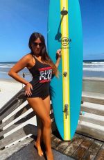 CLAUDIA ROMANI for American Clothing Brand Surf Broads at Hard Rock Hotel in Daytona Beach 10/25/2020