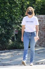COBIE SMULDERS Out Voting in Los Angeles 10/14/2020