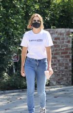 COBIE SMULDERS Out Voting in Los Angeles 10/14/2020