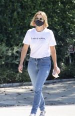 COBIE SMULDERS Out Voting in Los Angeles 10/14/2020