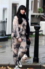 DAISY LOWE Out and About in Primrose Hill 10/27/2020