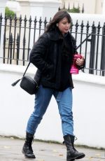 DAISY LOWE Out in Primrose Hill 10/12/2020