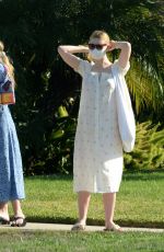 DAKOTA and ELLE FANNING Out House Hunting in Burbank 10/11/2020