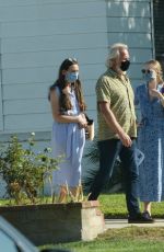 DAKOTA and ELLE FANNING Out House Hunting in Burbank 10/11/2020