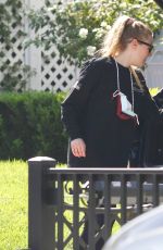 DAKOTA FANNING Arrives at Her Home in Los Angeles 10/19/2020