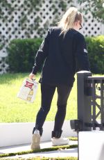 DAKOTA FANNING Arrives at Her Home in Los Angeles 10/19/2020