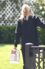 DAKOTA FANNING Arrives at Her Home in Los Angeles 10/19/2020