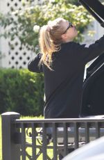 DAKOTA FANNING Arrives at Her Home in Los Angeles 10/19/2020
