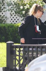 DAKOTA FANNING Arrives at Her Home in Los Angeles 10/19/2020