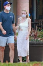 DAKOTA FANNING Out with Friends in Malibu 10/05/2020