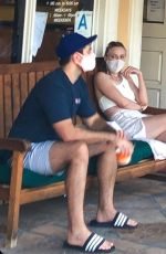 DAKOTA FANNING Out with Friends in Malibu 10/05/2020