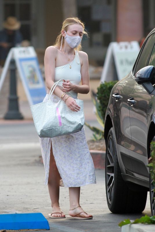 DAKOTA FANNING Out with Friends in Malibu 10/05/2020
