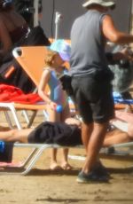 DAKOTA JOHNSON and OLIVIA COLMAN on the Set of a Movie at a Beach in Greece 10/12/2020