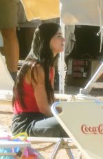 DAKOTA JOHNSON on the Set of The Lost Daughter in Greece 10/13/2020