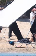 DAKOTA JOHNSON on the Set of The Lost Daughter in Greece 10/14/2020
