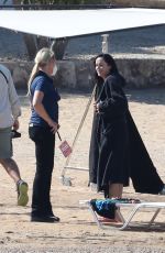 DAKOTA JOHNSON on the Set of The Lost Daughter in Greece 10/14/2020