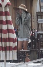 DAKOTA JOHNSON on the Set of The Lost Daughter in Greece 10/20/2020