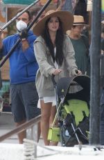 DAKOTA JOHNSON on the Set of The Lost Daughter in Greece 10/20/2020